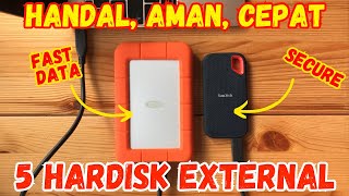 5 HARDISK DRIVE External Terbaik [upl. by Leasim]