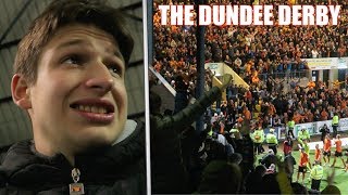 KICKS OFF AT DUNDEE DERBY  Dundee FC vs Dundee United Vlog [upl. by Havard918]