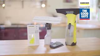 Karcher WV2 Premium Window Vacuum  Enjoy Streak Free Windows  The Good Guys [upl. by Alyson]