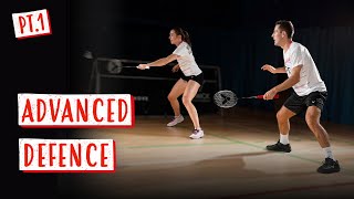 Where To Stand When Defending In Badminton  Doubles Defence PART 1 [upl. by Razid]