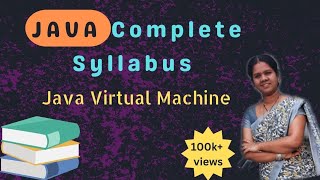 Java Virtual Machinejvm  8 JAVA COURSE in telugu [upl. by Howey]