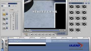 Ulead Video Studio 8 Tutorial [upl. by Ellehcim]