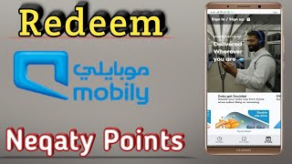 How to Redeem Mobily Neqaty point [upl. by Toole]