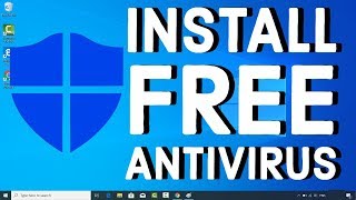 How to Install Free Antivirus for Windows 10 [upl. by Iaoh]