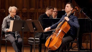 FAURE Trio for Clarinet Cello and Piano in D minor  ChamberFest Cleveland 2017 [upl. by Morten]