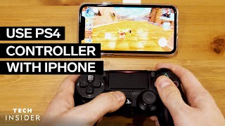 How To Connect A PS4 Controller To iPhone [upl. by Elahcim]