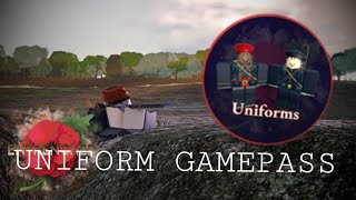 Entrenched uniform gamepass ROBLOX [upl. by Kirsten]