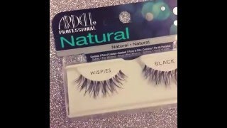 Ardell Natural Wispies Lashes [upl. by Einnos]