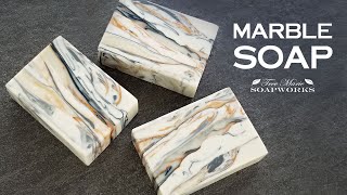 Marble Cold Process Soap Technique Video 27 [upl. by Irami48]