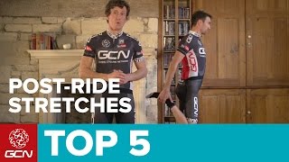 Top 5 Stretches To Do After A Ride  Cycling Fitness [upl. by Gillman]