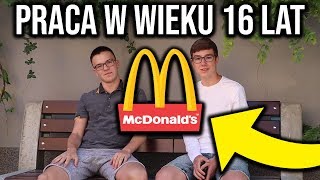 PRACA W McDonalds W WIEKU 16 LAT [upl. by Gene]