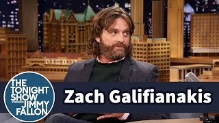 Zach Galifianakis Question He Refused To Ask President Obama  CONAN on TBS [upl. by Kat]