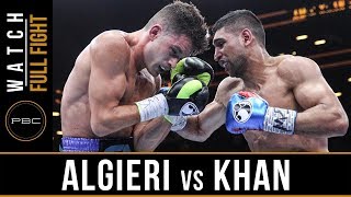 Algieri vs Khan FULL FIGHT May 29 2015  PBC on Spike [upl. by Osher537]