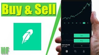 How to Buy and Sell Stocks on Robinhood Beginner App Tutorial [upl. by Orly705]