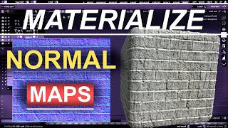 Materialize Normal Maps Explained In 60 Seconds [upl. by Duke]