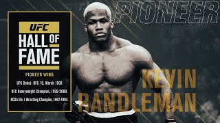 Kevin Randleman Joins the UFC Hall of Fame [upl. by Angela]