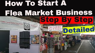 How To Start a Flea Market Business from Scratch Step by Step Part [upl. by Berns]