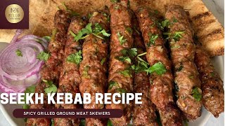 Lamb Seekh Kabab Recipe Restaurant style Seekh Kabab Recipe Lamb Kebab Recipe  Mutton Seekh Kabab [upl. by Larred620]