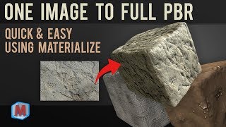 Materialize  Quick Start Guide  PBR Textures in Minutes [upl. by Zinnes]