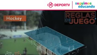 Hockey  Reglas de Juego explicadas en un minuto  Material educativo [upl. by Tiebold939]