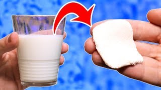 CÓMO HACER PLÁSTICO CASERO CON LECHE [upl. by Marcus]