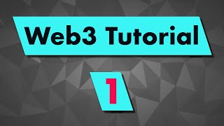 Web3 Tutorial Introduction for Beginners [upl. by Slavin]