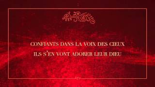 Sainte Nuit Lyric video Sebastian Demrey amp JImmy Lahaie [upl. by Ohs]