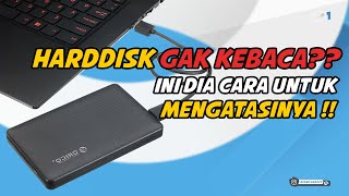 Cara Memperbaiki HDD Eksternal Tidak Terbaca [upl. by Oza549]