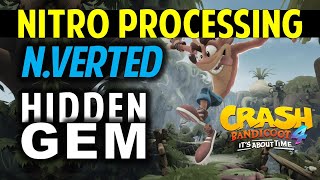 Nitro Processing NVerted Hidden Gem Location  Crash Bandicoot 4 Its About Time [upl. by Ahsieyk]