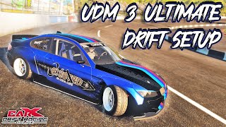 CarX Drift Racing Online  UDM 3 Ultimate Drift Setup [upl. by Ramyar]