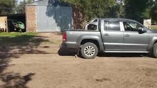 Toyota Hilux vs Amarok V6 [upl. by Lluj701]