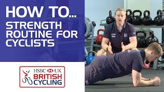 How to Strength routine for cyclists [upl. by Keviv254]