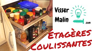 Comment faire des étagères coulissantes  EP25 [upl. by Palm]