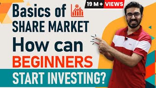 Stock Market For Beginners  How can Beginners Start Investing in Share Market  Hindi [upl. by Kathi]