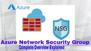 Azure Network Security Group Overview Explained in 8 Minutes [upl. by Bren]