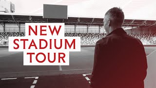 New Stadium Tour Stu Wakeford takes us inside our new home [upl. by Devad543]