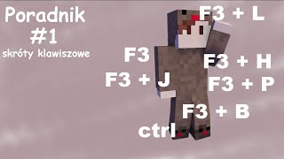 Skróty klawiszowe w minecraft 1 [upl. by Hooke]