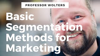 Basic Market Segmentation Models [upl. by Eserahs]