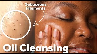 ESTHETICIAN APPROVED OIL CLEANSING GUIDE FOR ALL SKIN TYPES  ACNE OILY DRY COMBO [upl. by Snow]