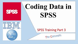 How to code questionnaire in SPSS Lesson 3 [upl. by Wilmar228]