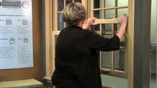 How to Tilt in Double Hung Windows  Renewal by Andersen of Central PA [upl. by Salesin]