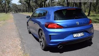 2015 Volkswagen Scirocco R 0100kmh amp engine sound DSG [upl. by Egidio]