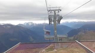 Luftseilbahn Bettmeralp  Bettmerhorn Talfahrt [upl. by Gairc]