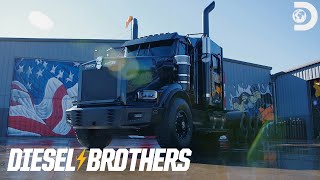 Truck Reveal The Custom Sparks Motors Semi  Diesel Brothers [upl. by Reni]