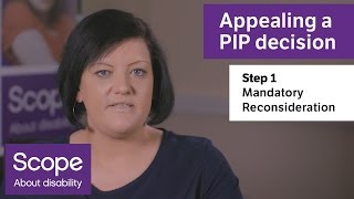 How to Appeal a PIP Decision Step One  Mandatory Reconsideration [upl. by Primaveria]