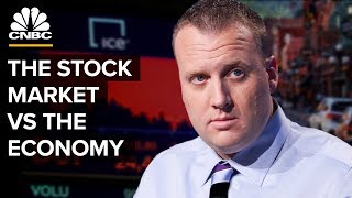 The Difference Between The Stock Market And The Economy [upl. by Aisel]