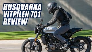 2018 Husqvarna Vitpilen 701 Review [upl. by Kannry101]