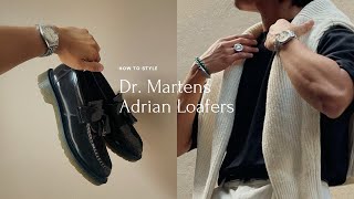 How To Syle Dr Martens Adrian Tassel Loafer [upl. by Omrelliug943]