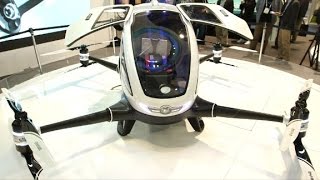 See the jumbo drone that carries humans [upl. by Nesline]