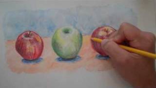 How to Use Watercolor Pencils [upl. by Aynatahs]